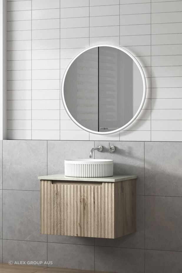 Floating vanities can offer a nice alternative to freestanding vanities