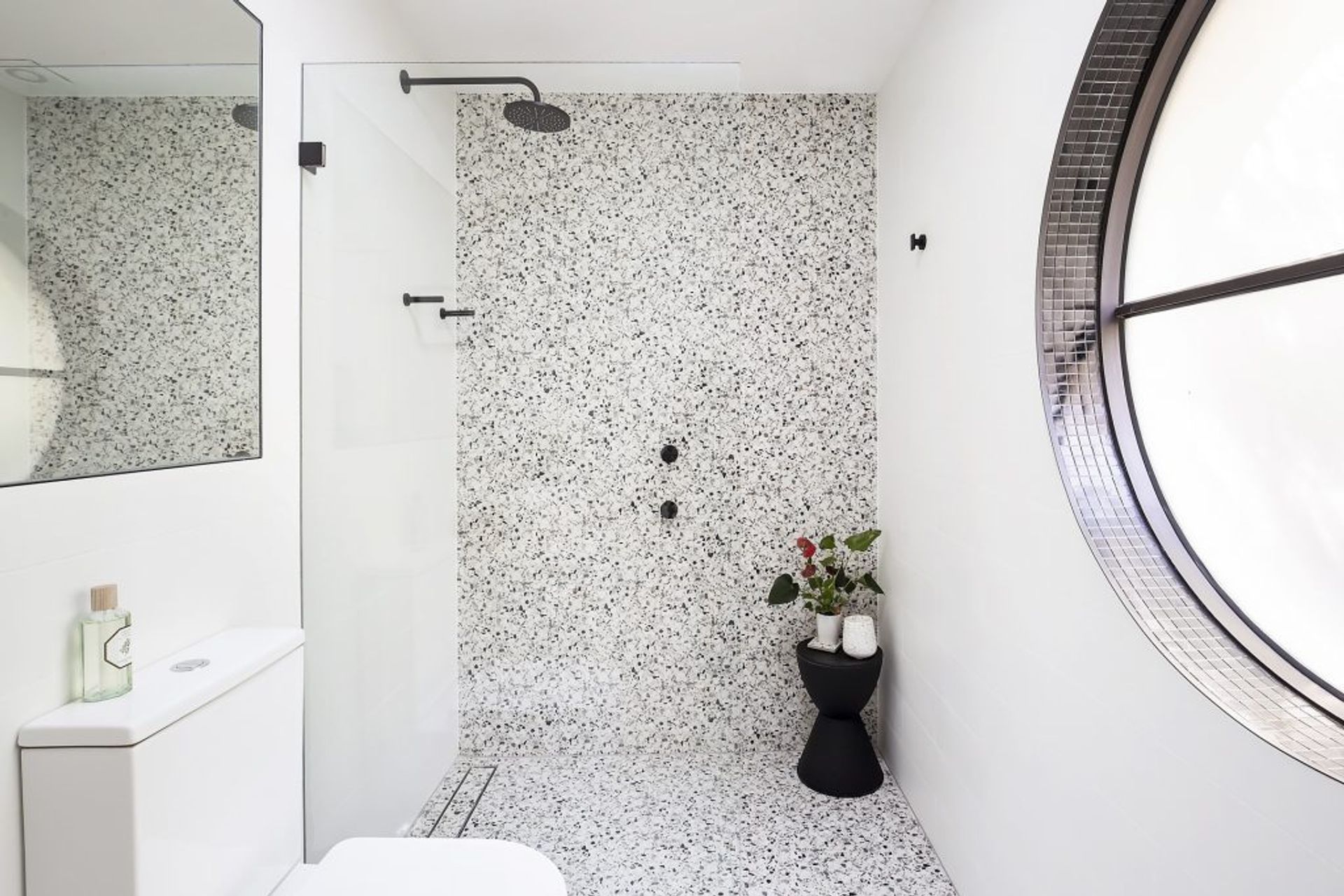 Terrazzo-Style Bathroom Renovation at Clareville