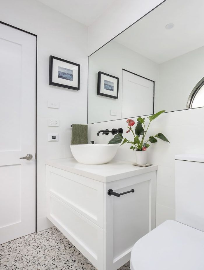 Terrazzo-Style Bathroom Renovation at Clareville