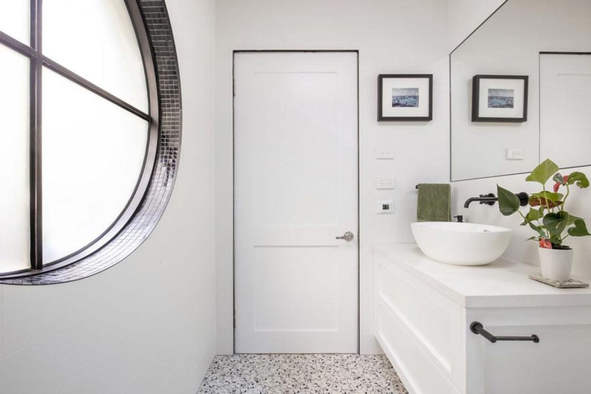 Terrazzo-Style Bathroom Renovation at Clareville