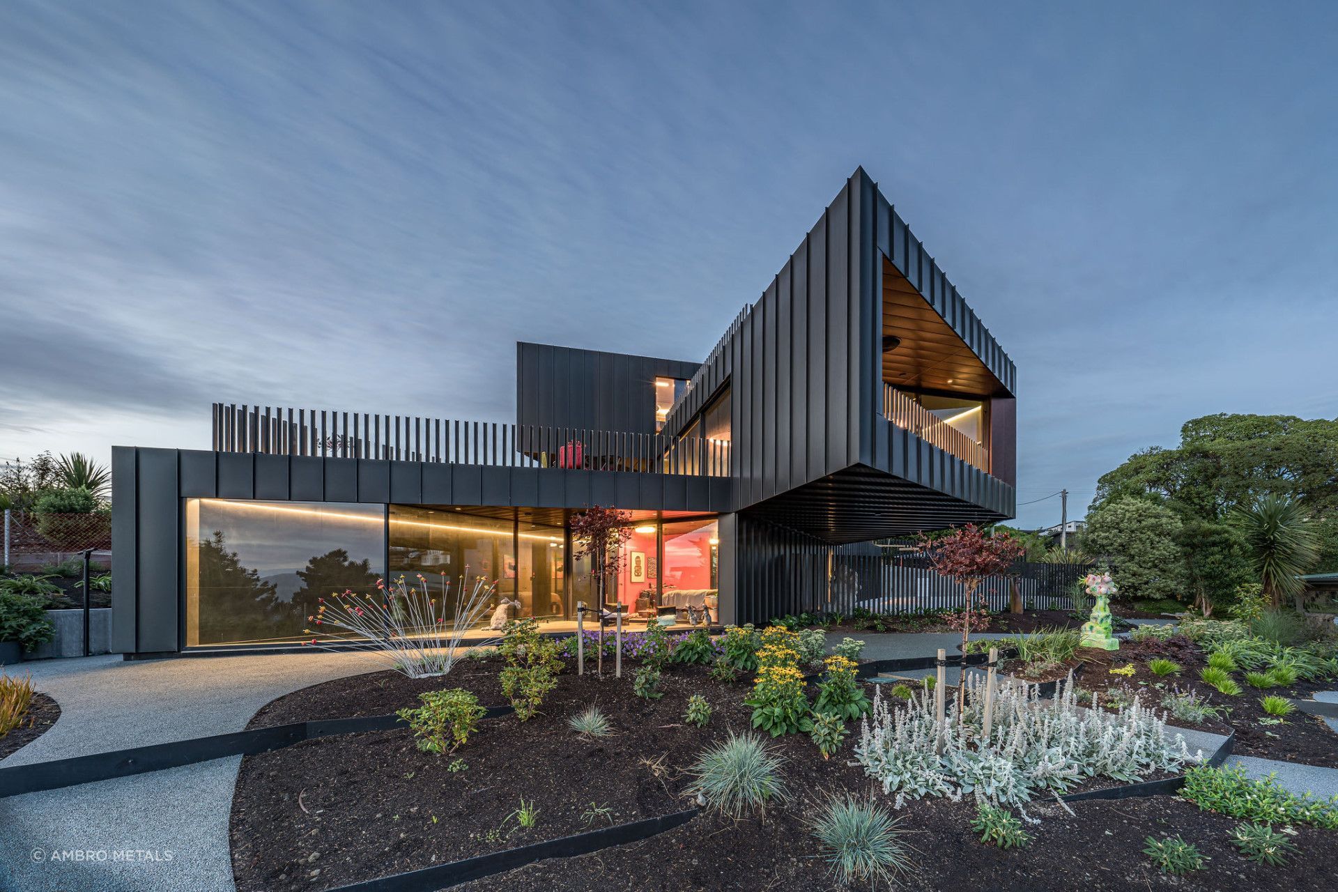 For a designer home, options like EURAMAX Stock Range Premium Colour Coated Aluminium make a strong case for themselves.