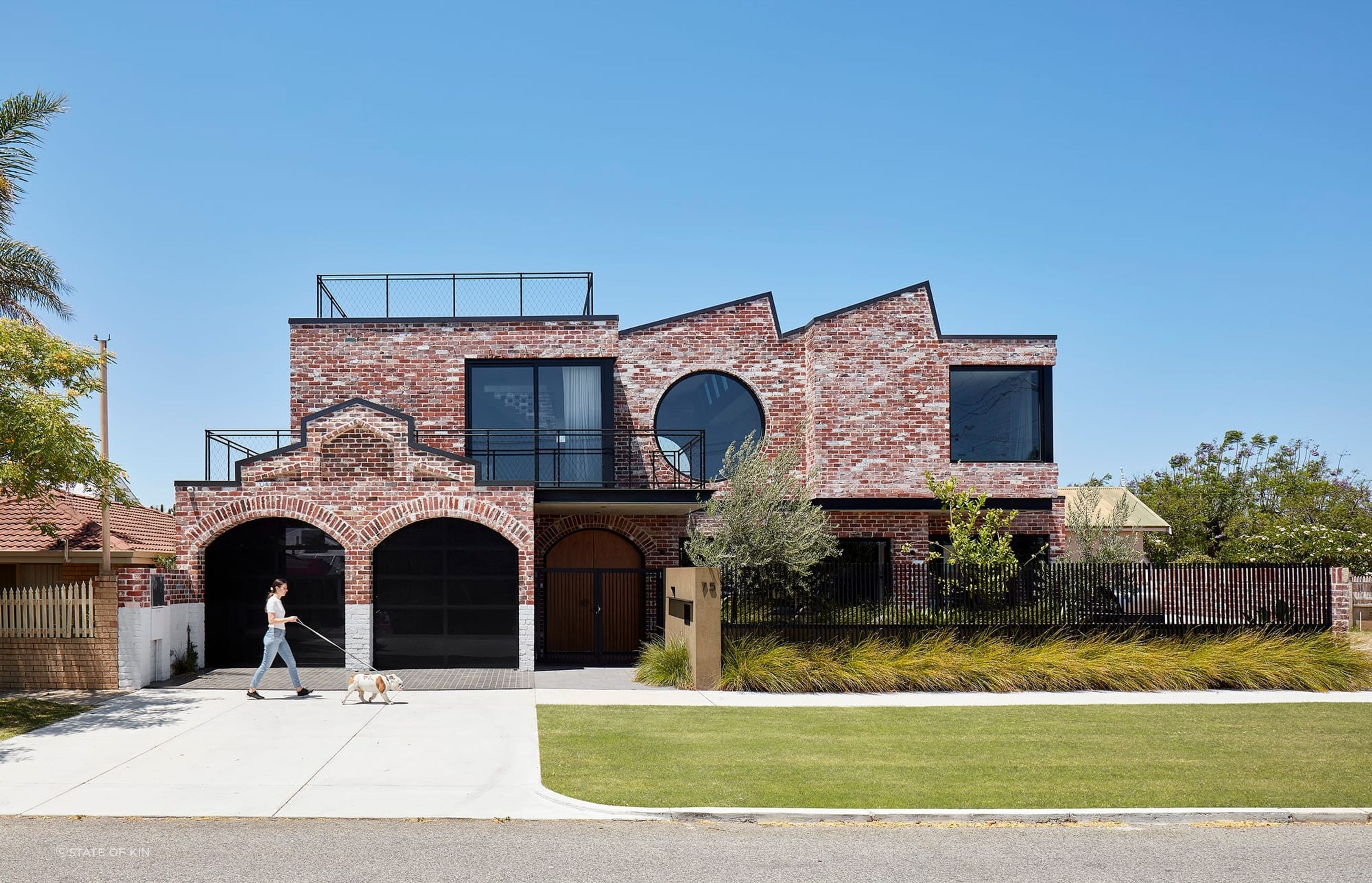 House facades Featured Project: Brick House by State of Kin