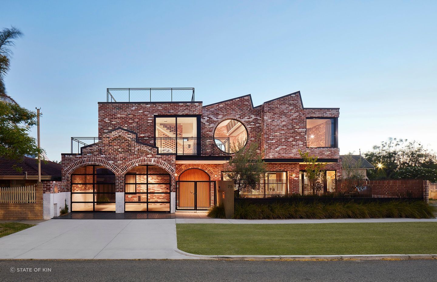 A stunning brick house located in Perth. Featured Project: Brick House by State of Kin