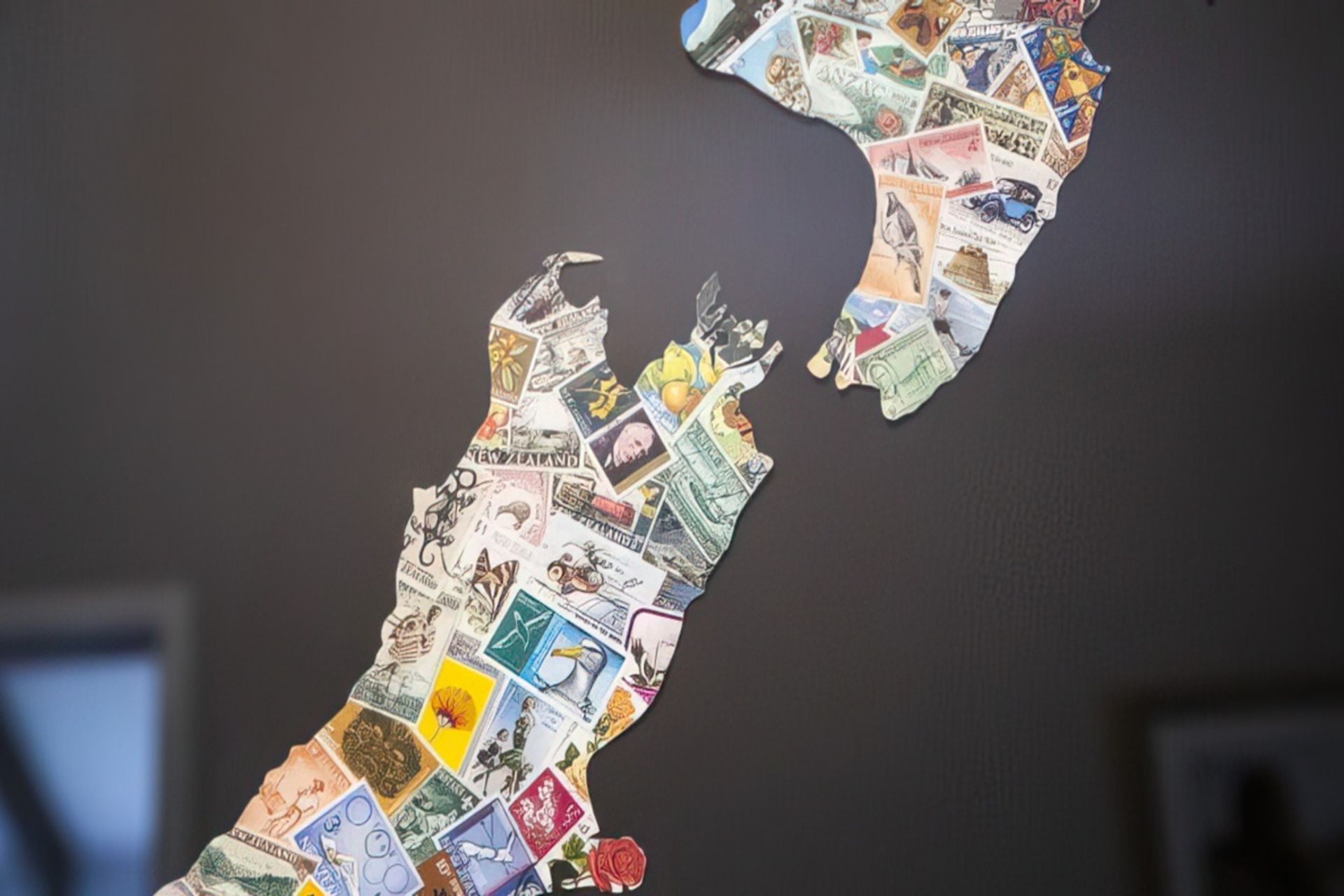 Carley and Bryn Lloyd sell prints of this artwork they created, as well as eight or so other designs, through their sideline business Missy Moo Creations.