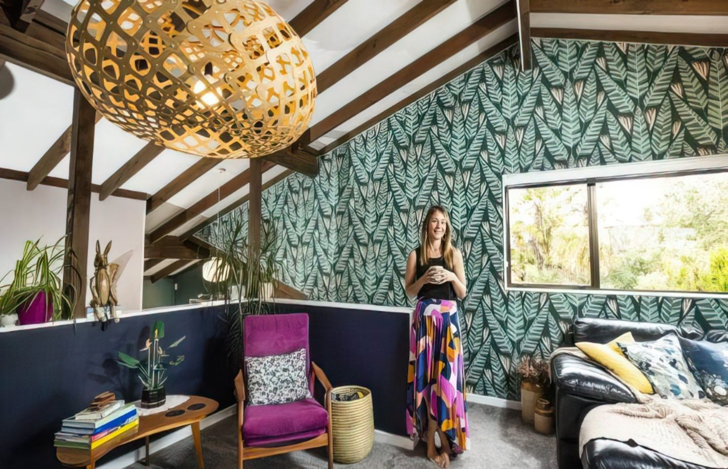 Colourbolt’s Carley Lloyd moved into her dream career of interior design after 15 years of teaching – which she also loved.