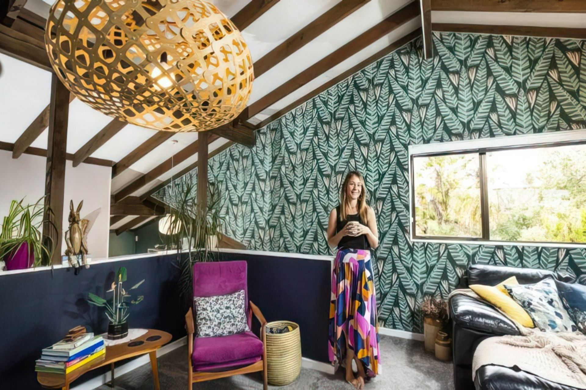 Colourbolt’s Carley Lloyd moved into her dream career of interior design after 15 years of teaching – which she also loved.