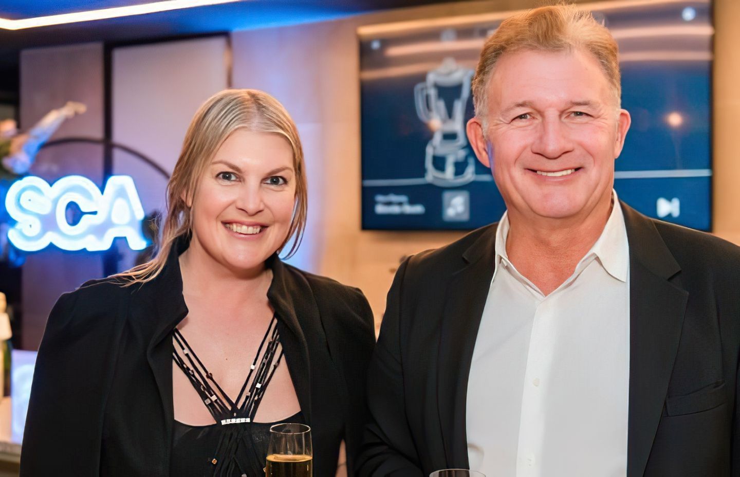 Hit Network content director Amanda Lee and CRA CEO Ford Ennals