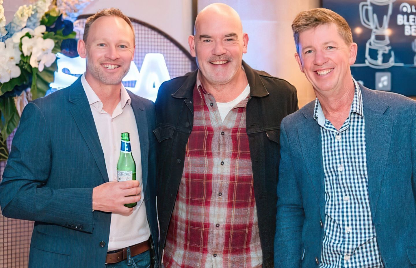 James Pedersen SCA’s head of general management, Marty Sheargold and SCA chief operating officer John Kelly