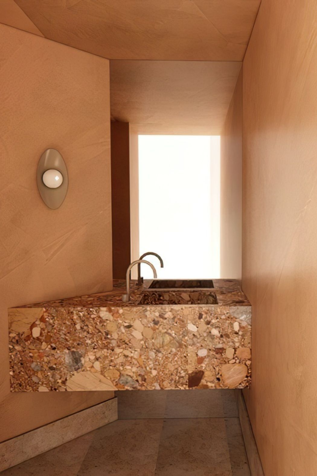 Image Credit:  Fable Design | Colour blocking statement stone