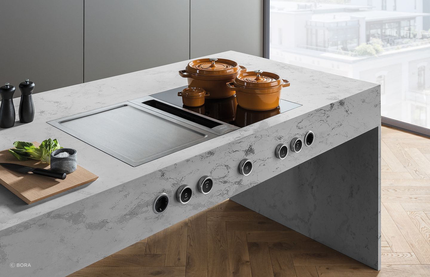 Professional 3.0 Combined Cooktop & Extractor