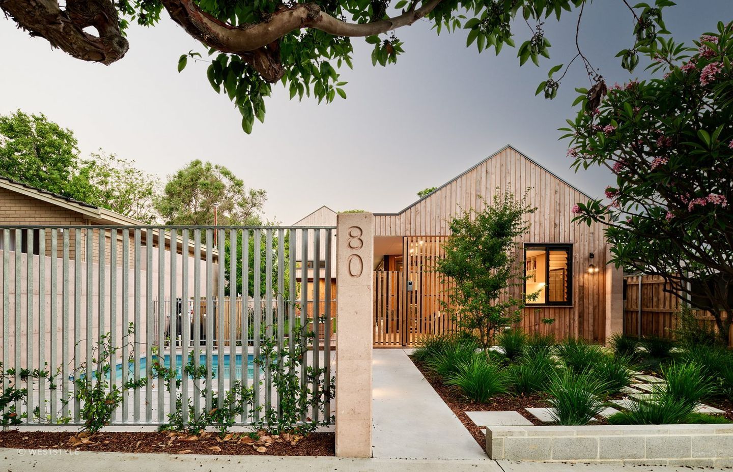 Natural timber can set the tone for the home and the surrounding area. Featured Project: The Derby by Weststyle