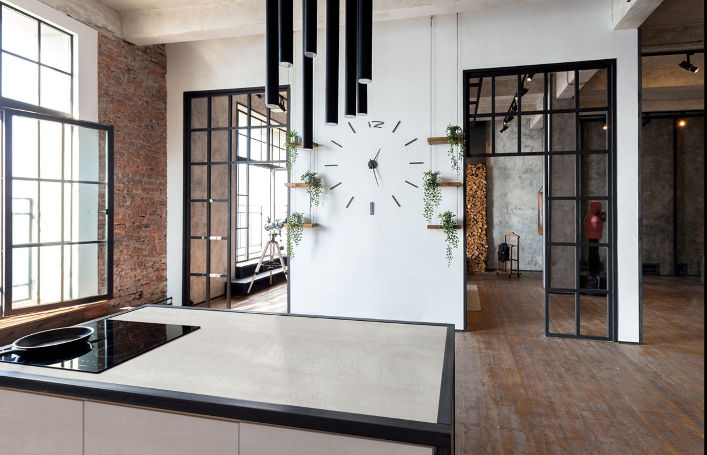 Industrial style kitchens: The metallic beauty that endures