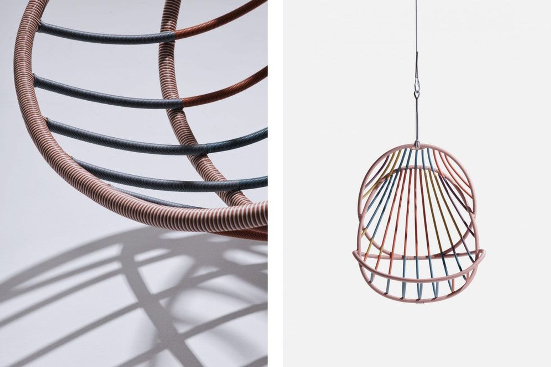 Stephen Burks’ Kida Hanging Lounge Chair for DEDON.