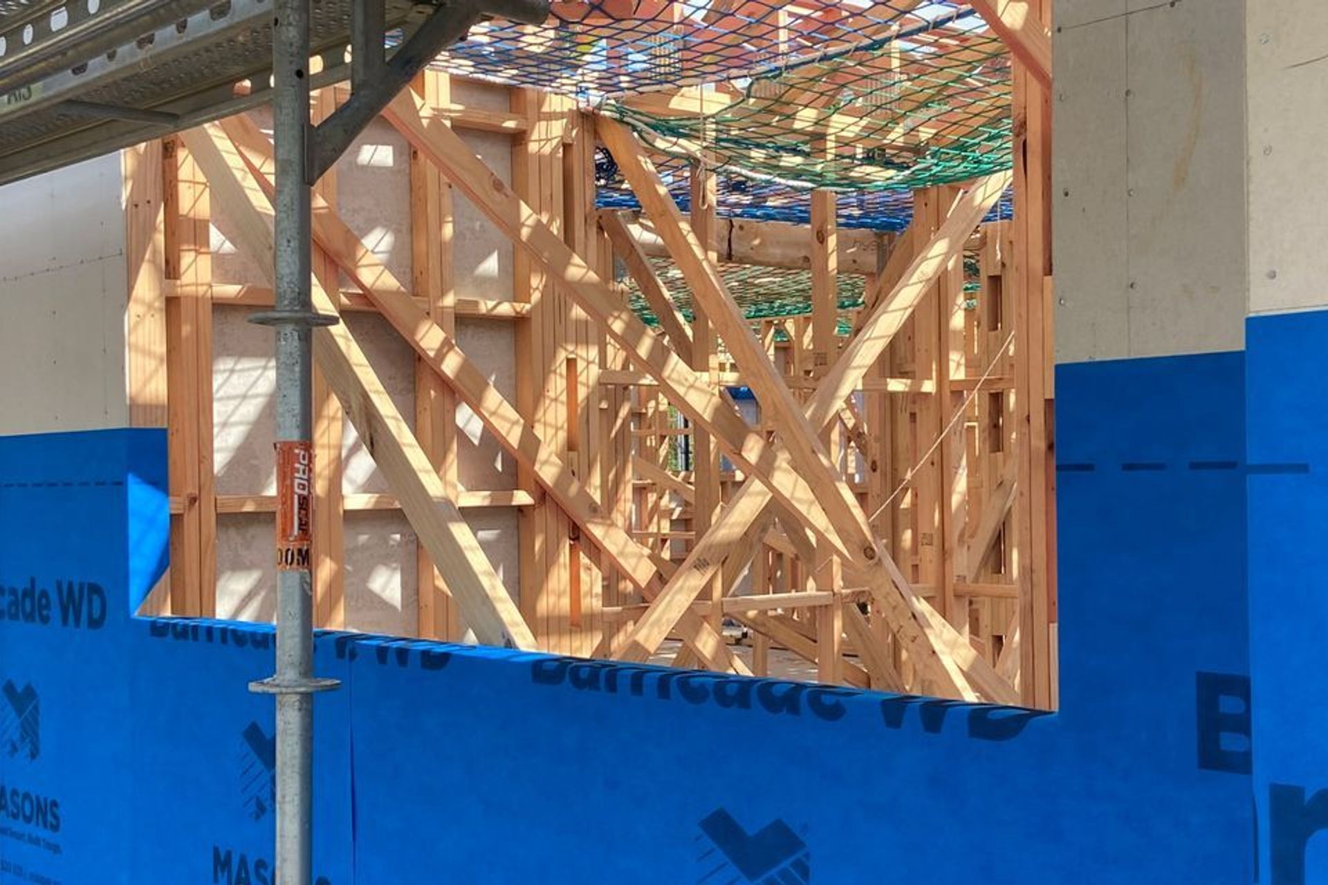 Keeping the project moving with Masons Barricade Weather Defense System