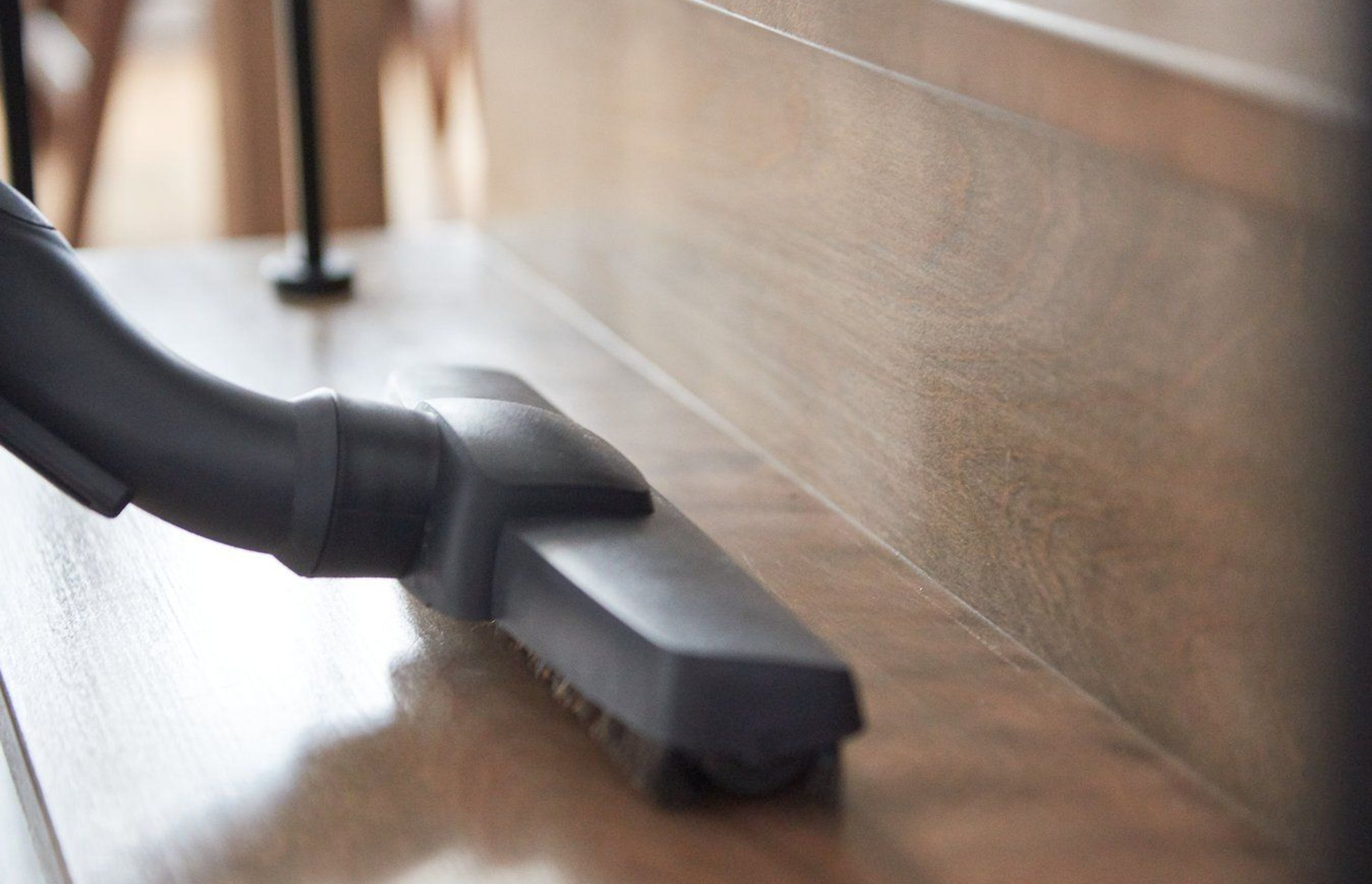 Beam central vacuum systems make for easy cleaning on stairs.