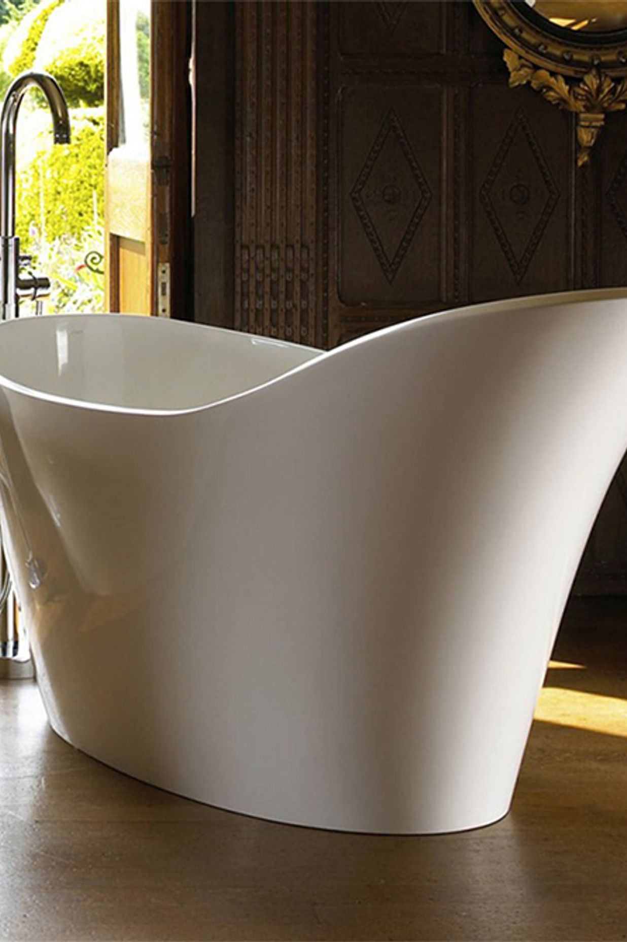 Just Bathroomware - Victoria + Albert Amalfi Slipper Freestanding Bath
