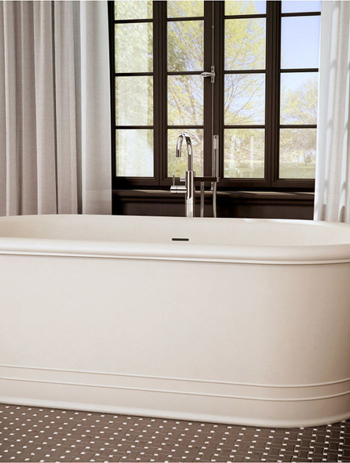 Just Bathroomware - DADOquartz Victoria Freestanding Bath