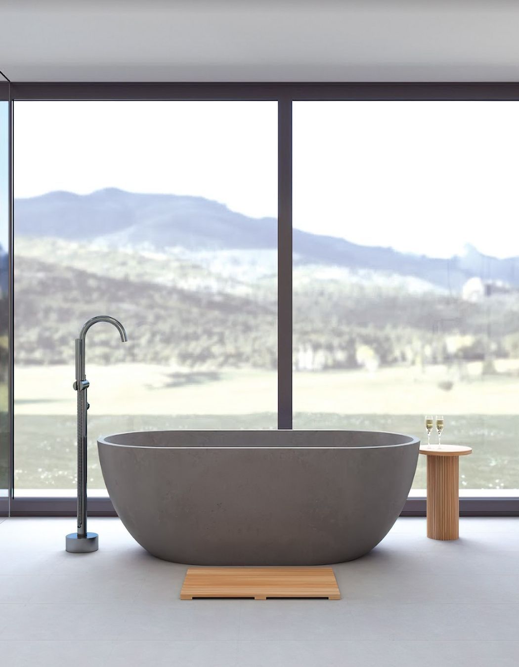 Fienza - Jada Concrete Bath