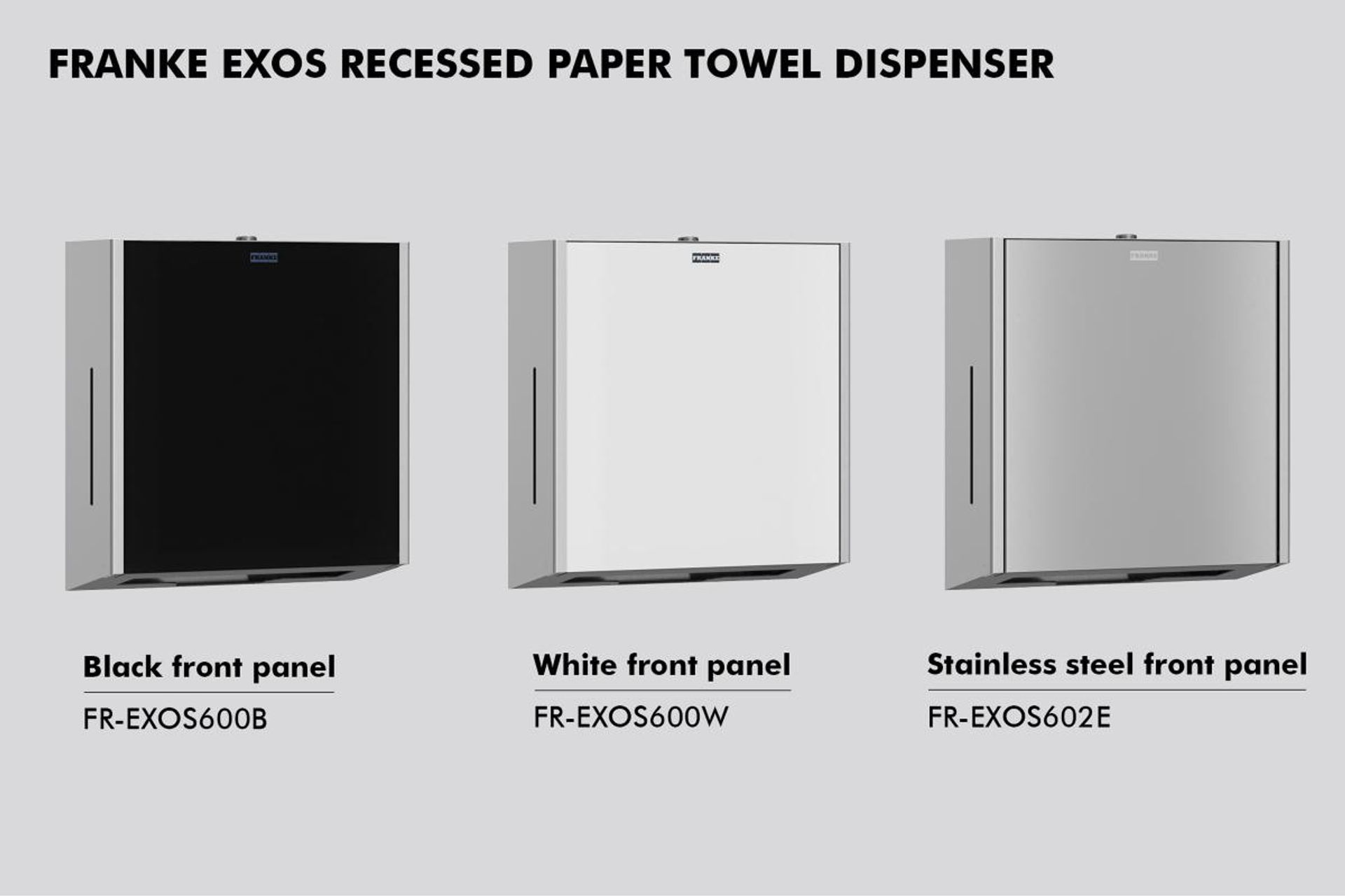 Perfectly Coordinated Franke Exos Accessories