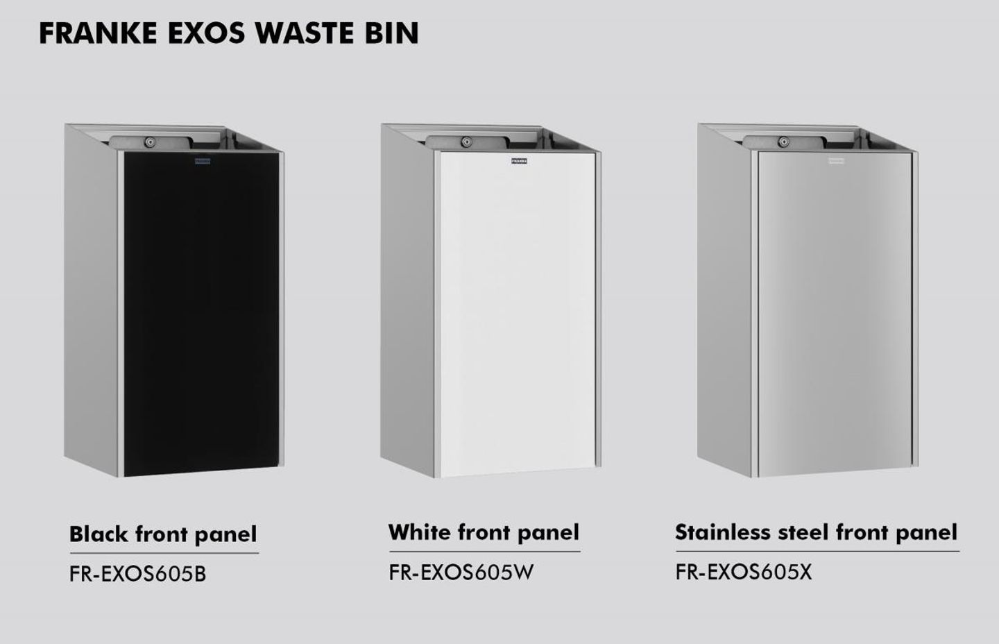 Perfectly Coordinated Franke Exos Accessories