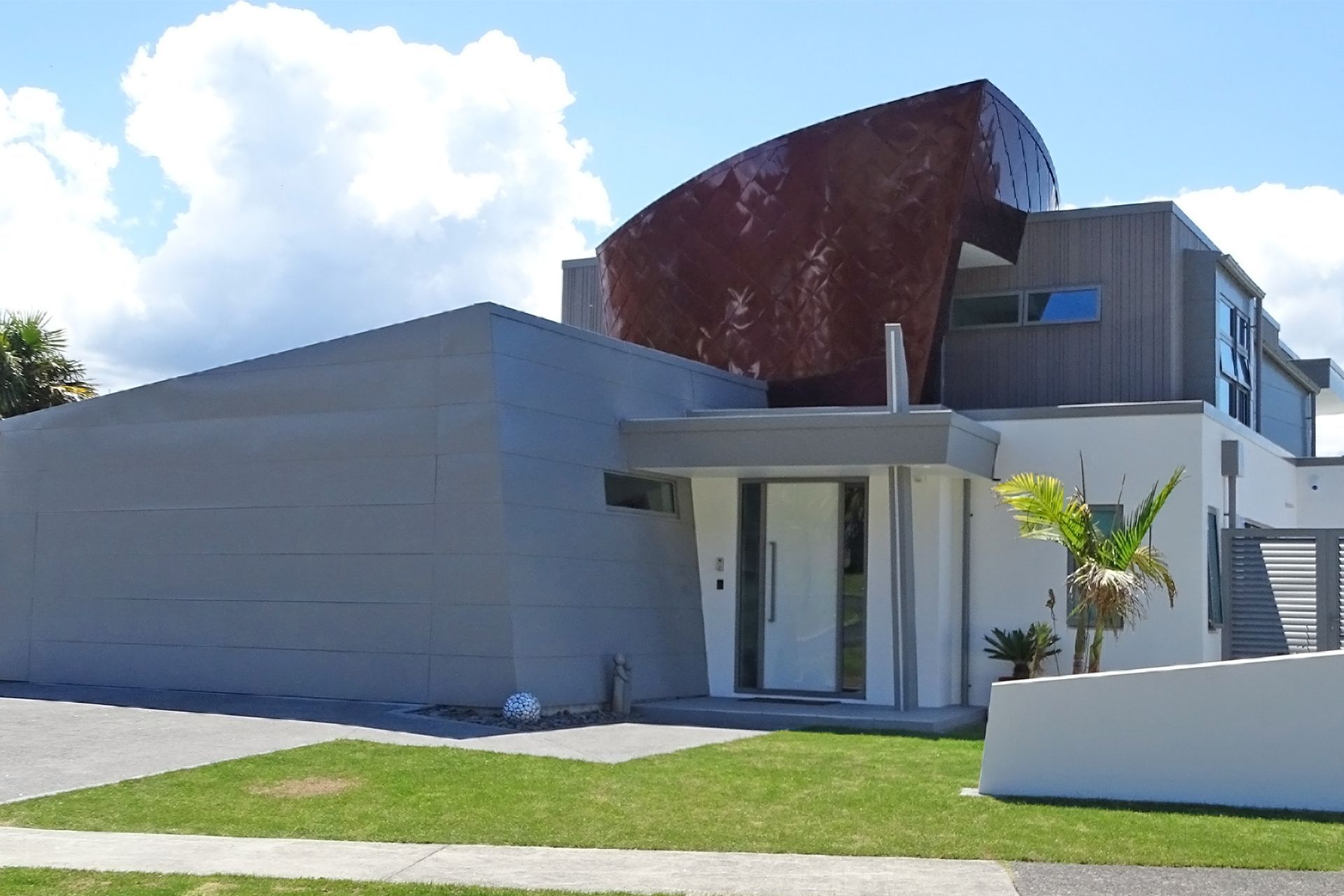 No, that’s not a ship. The EuraMica cladding makes an impactful statement.