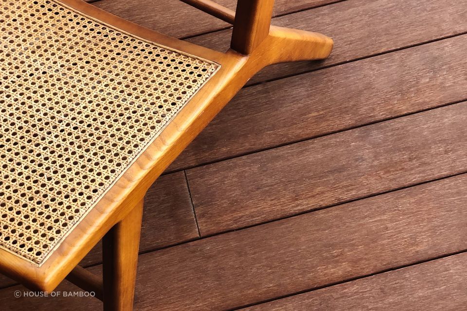 Decking boards are available in a variety of timber types.