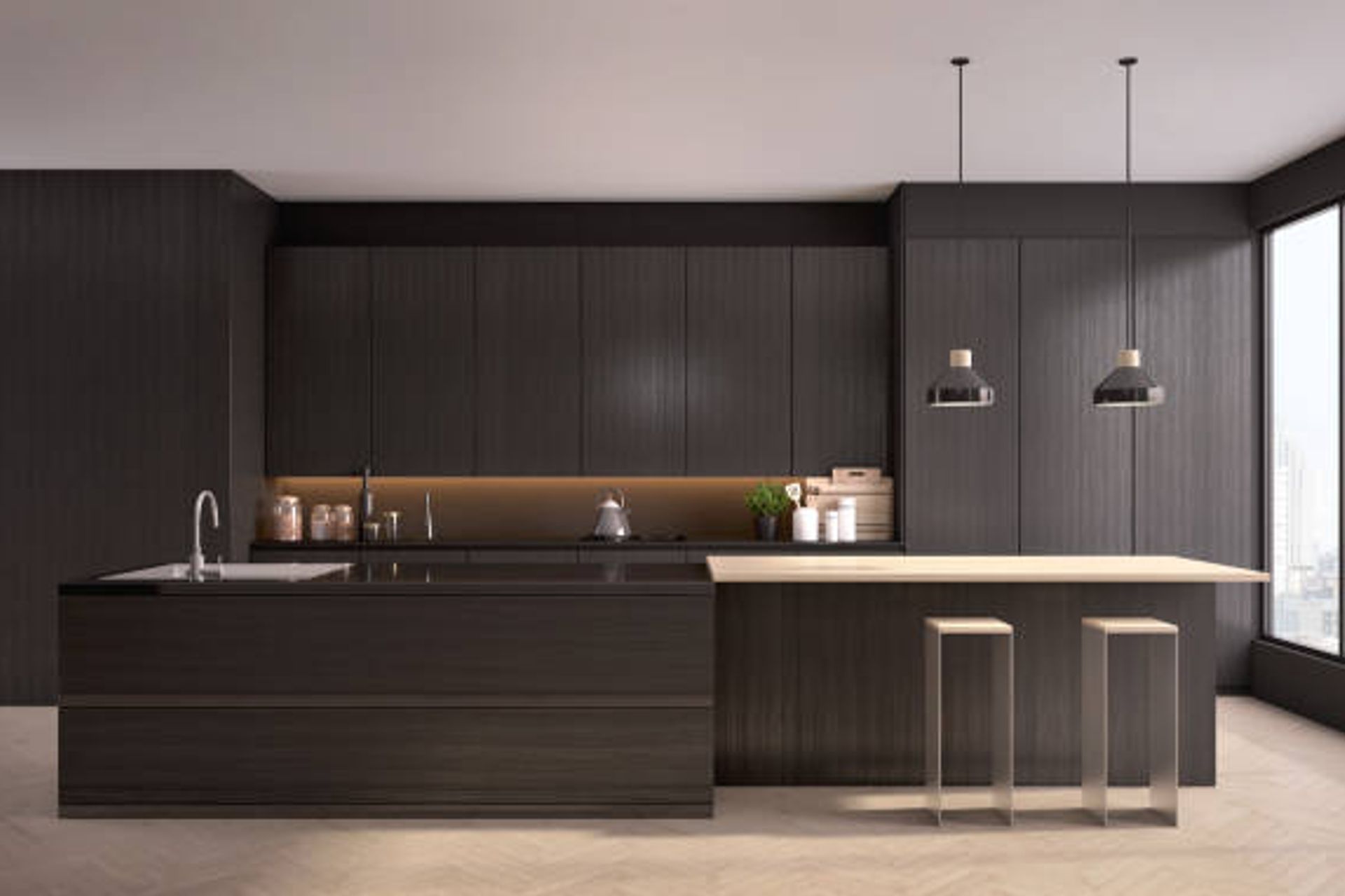 Minimalist Style Kitchen | Photo Credit - iStock