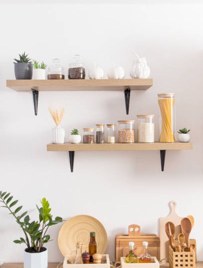 Vertical Wall Storage | Photo Credit – iStock