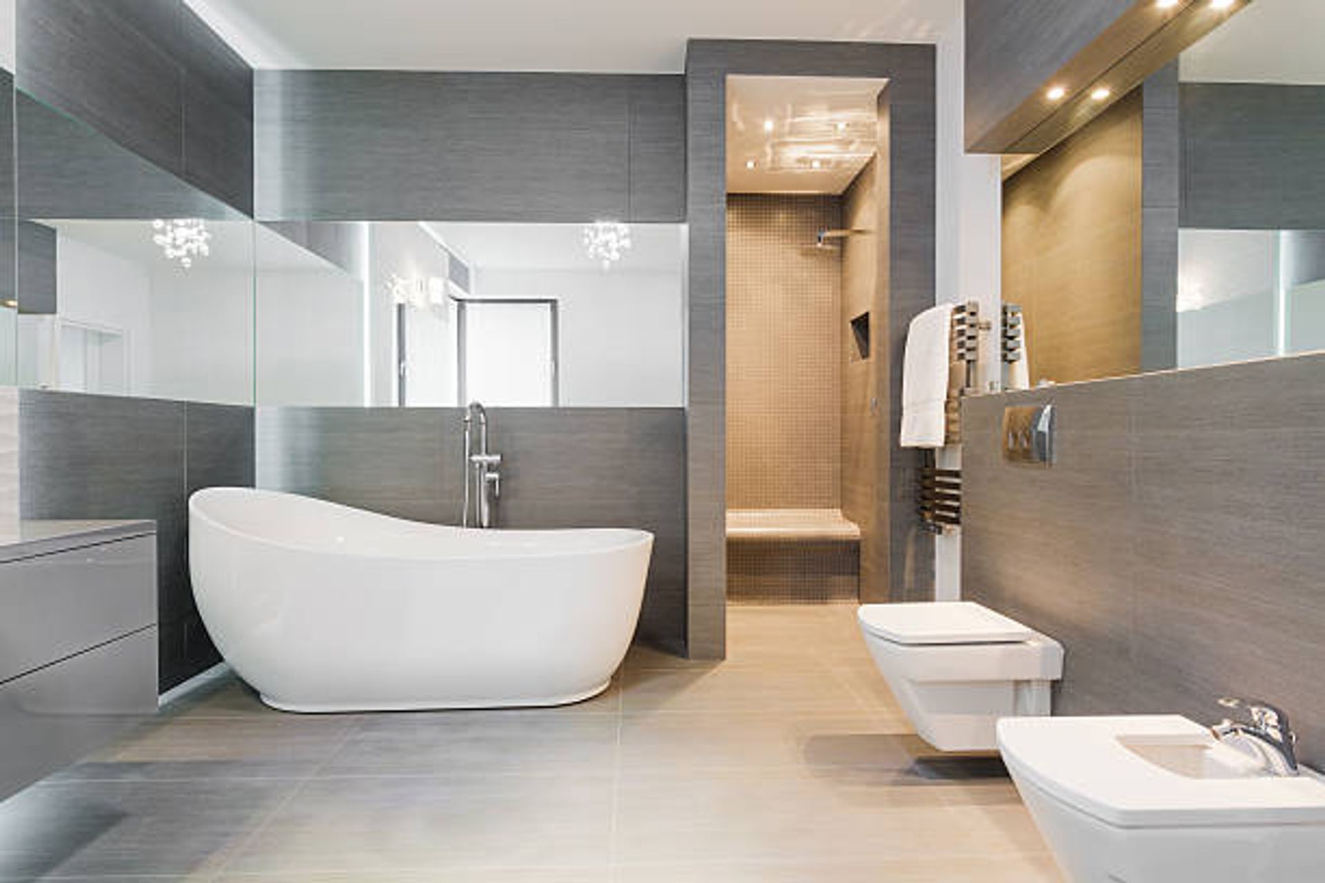 Example of a smart bathroom design | Photo Credit – iStock