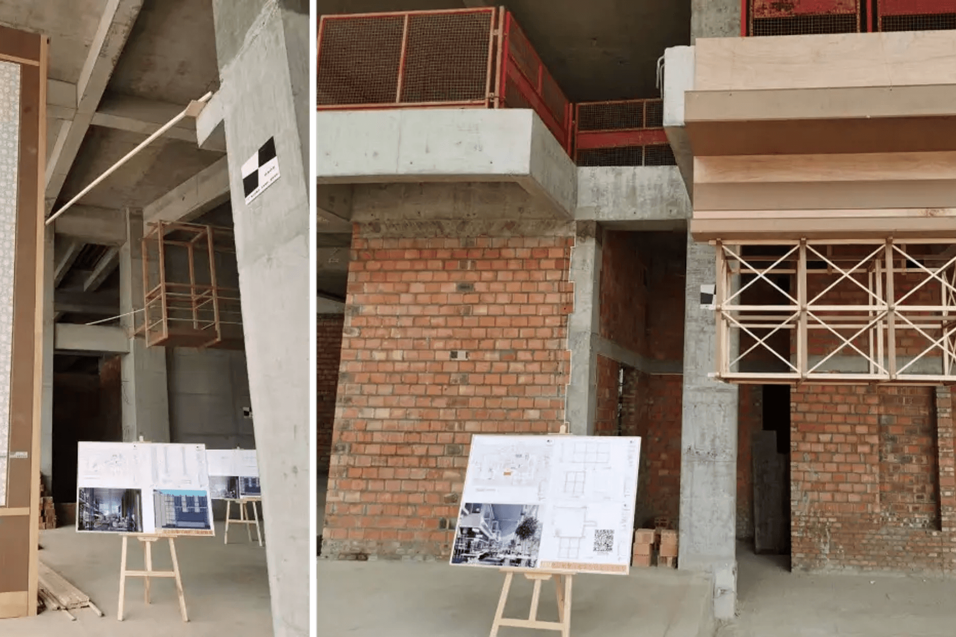 BIM model to guide mockup finishing on site