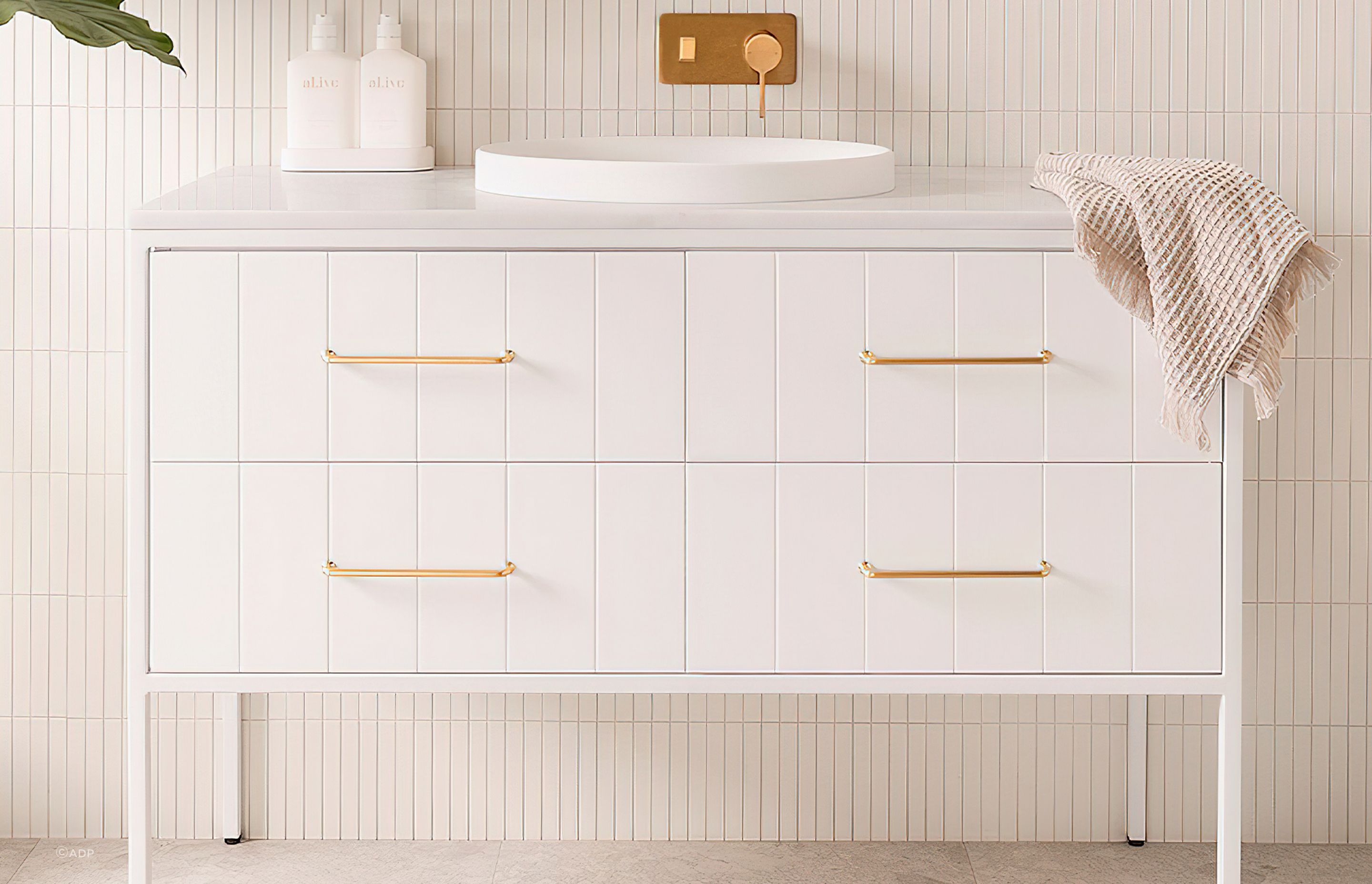 Four nicely finished drawers offering ample storage space