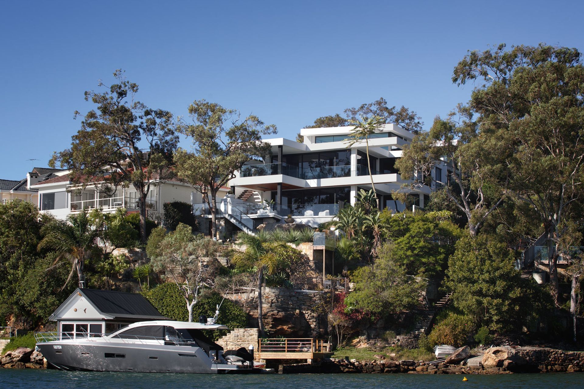 Oyster Bay House by Couvaras Architects, Bakker Built and Farrugia Design | Photography by Luke Butterly