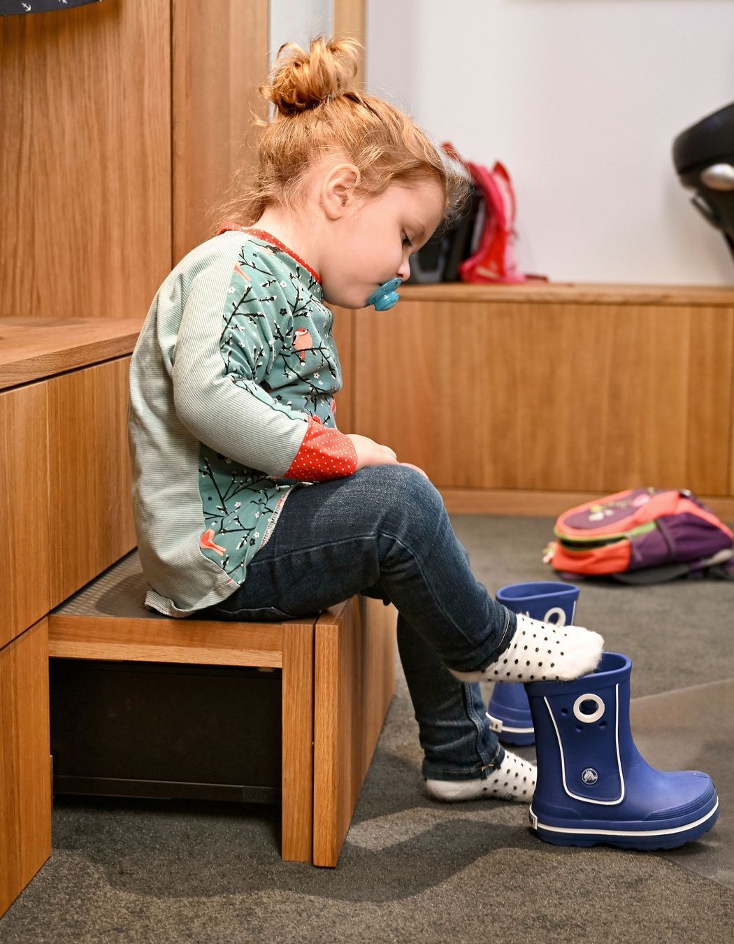 SPACE STEP: The step that’s also a drawer