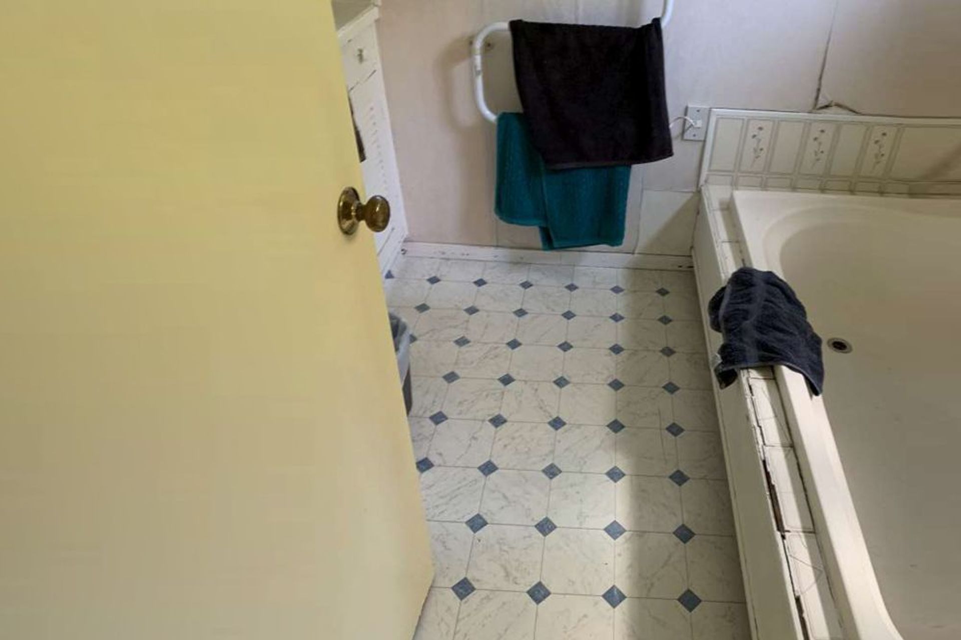 Before a bathroom renovation in Hillsborough 