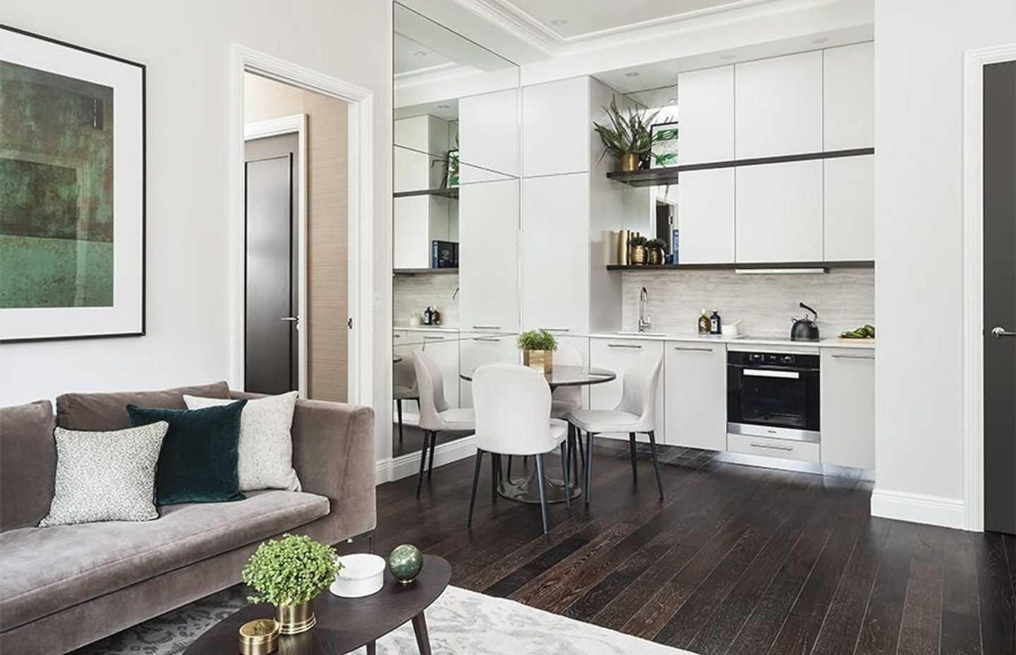 When to use wood floors in the kitchen