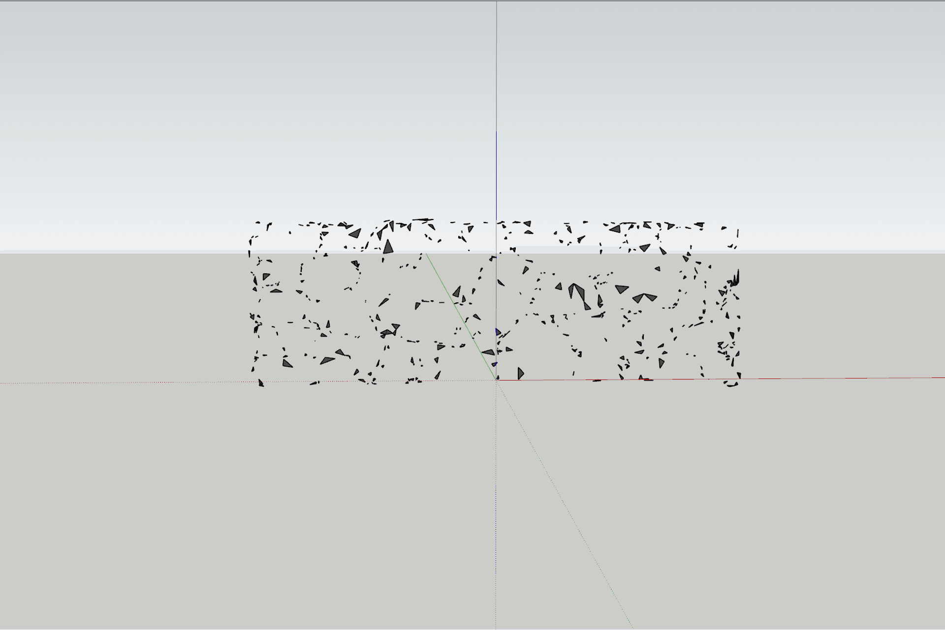 Proxy placeholder appearance in SketchUp.