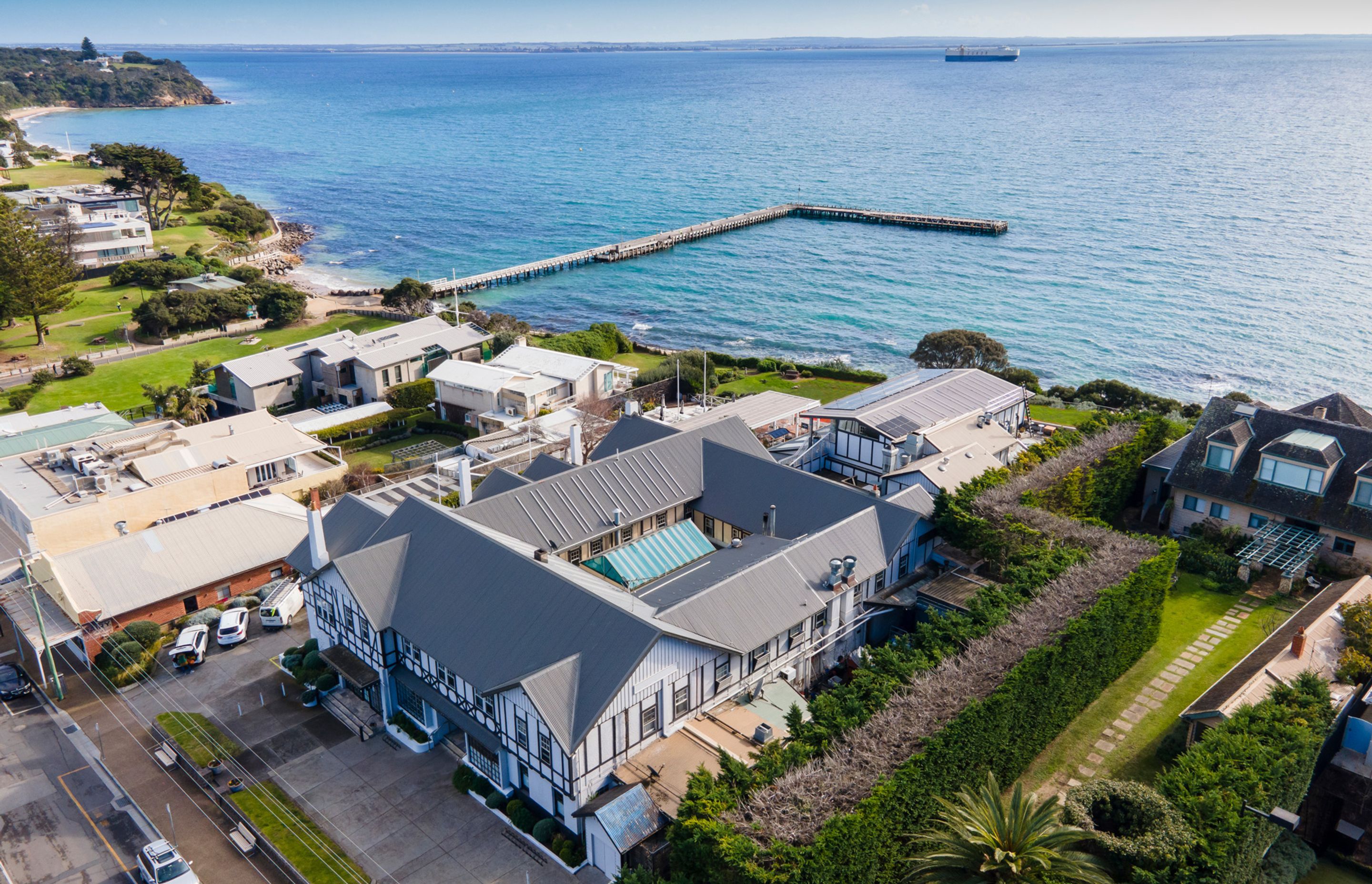 A visually striking roofing and cladding solution for coastal homes