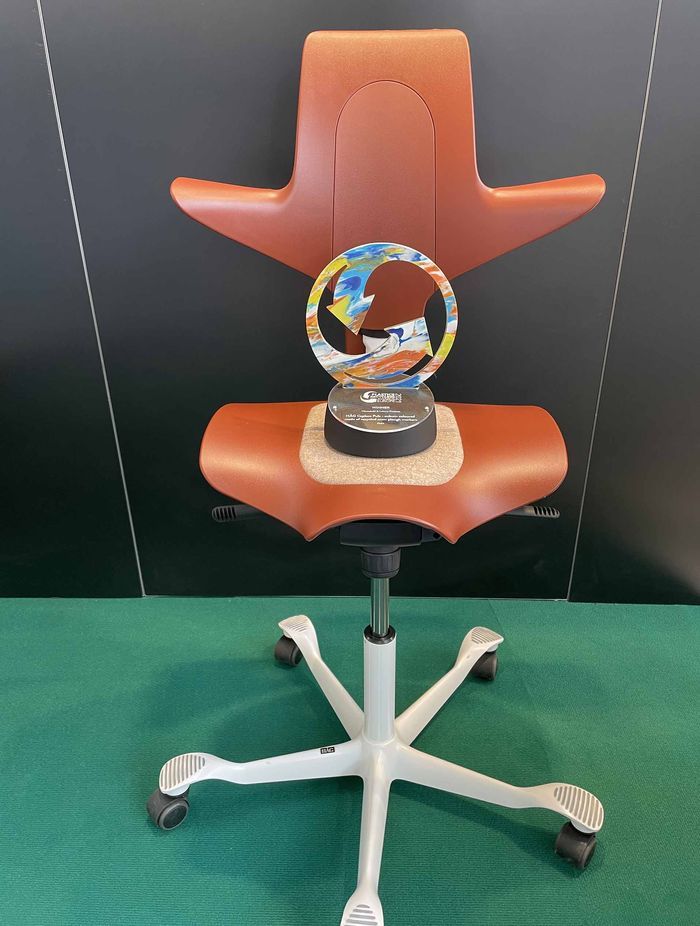 Limited Edition Flokk chair awarded at leading European environmental design award ceremony