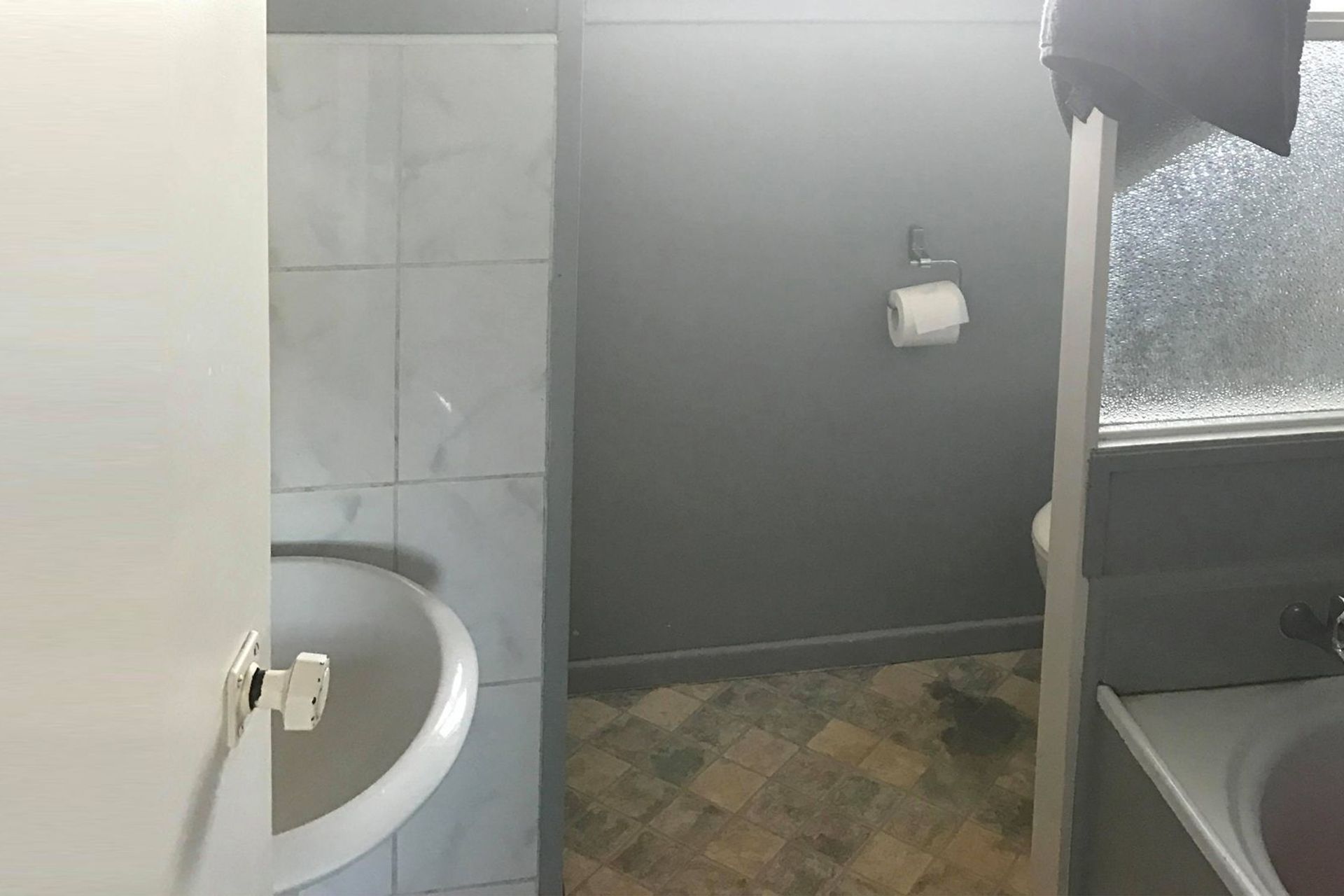 BEFORE we renovated this bathroom in Hillsborough