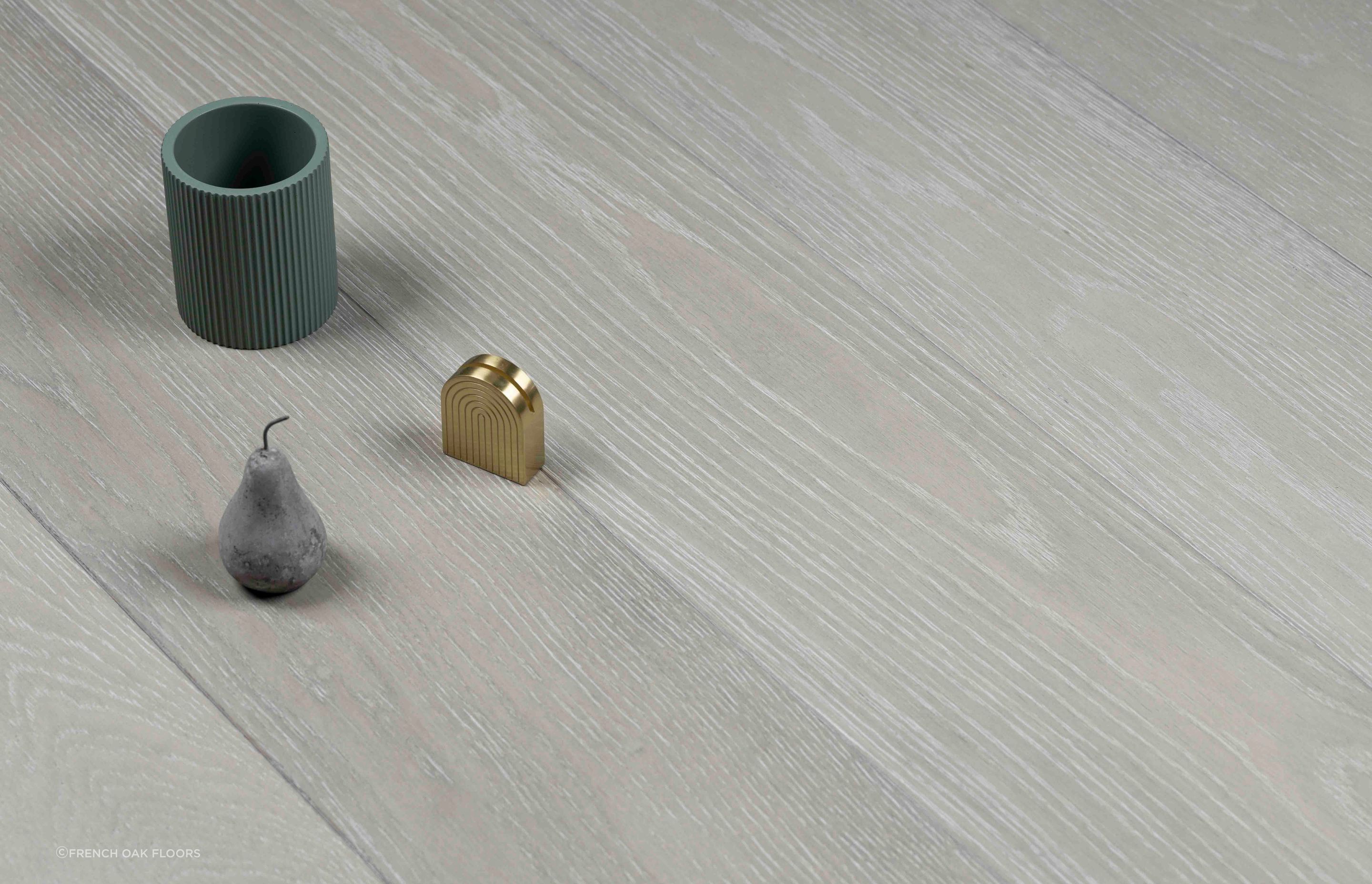 A contemporary light grey tone can be a good choice if you're looking for an exciting alternative to traditional hardwood finishes.