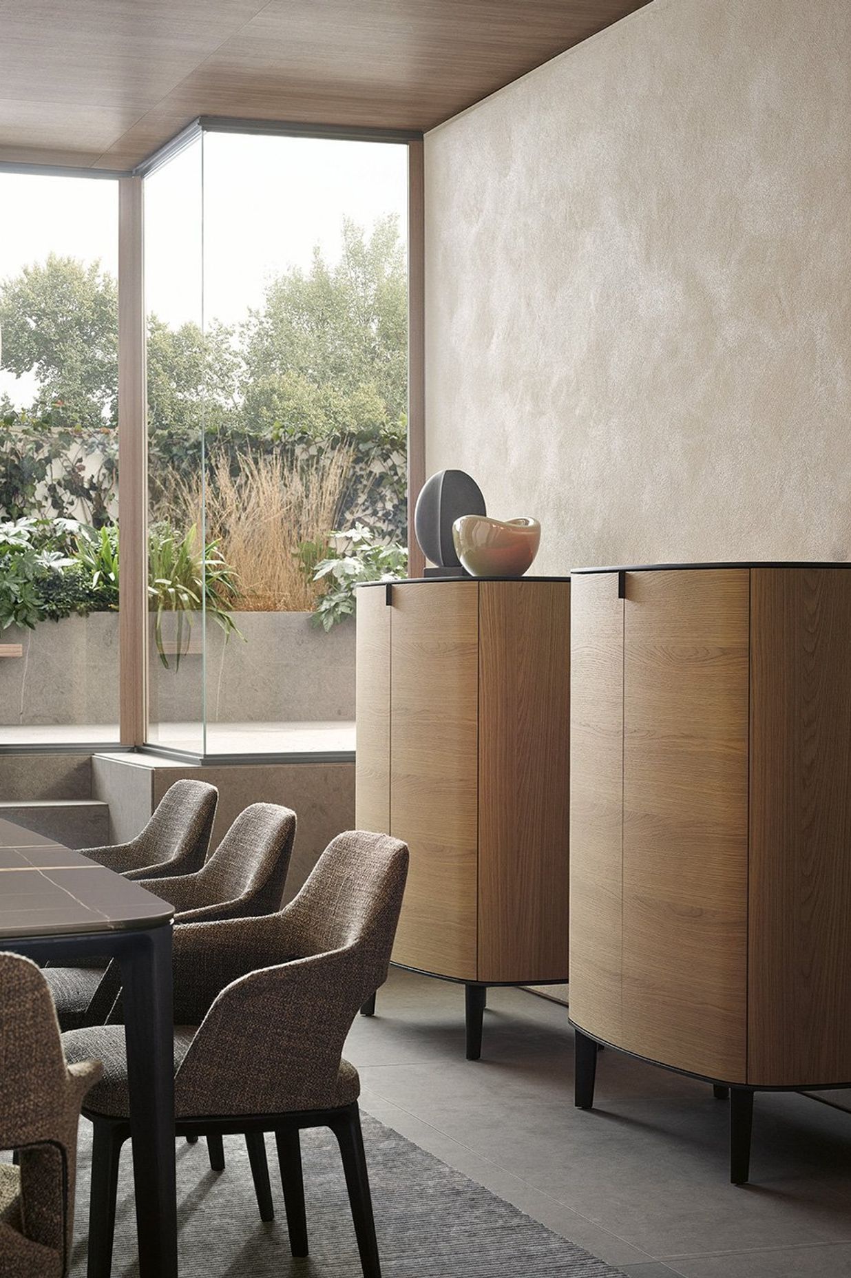 Symphony Sideboard and Lexington Storage and System Bristol Sofa