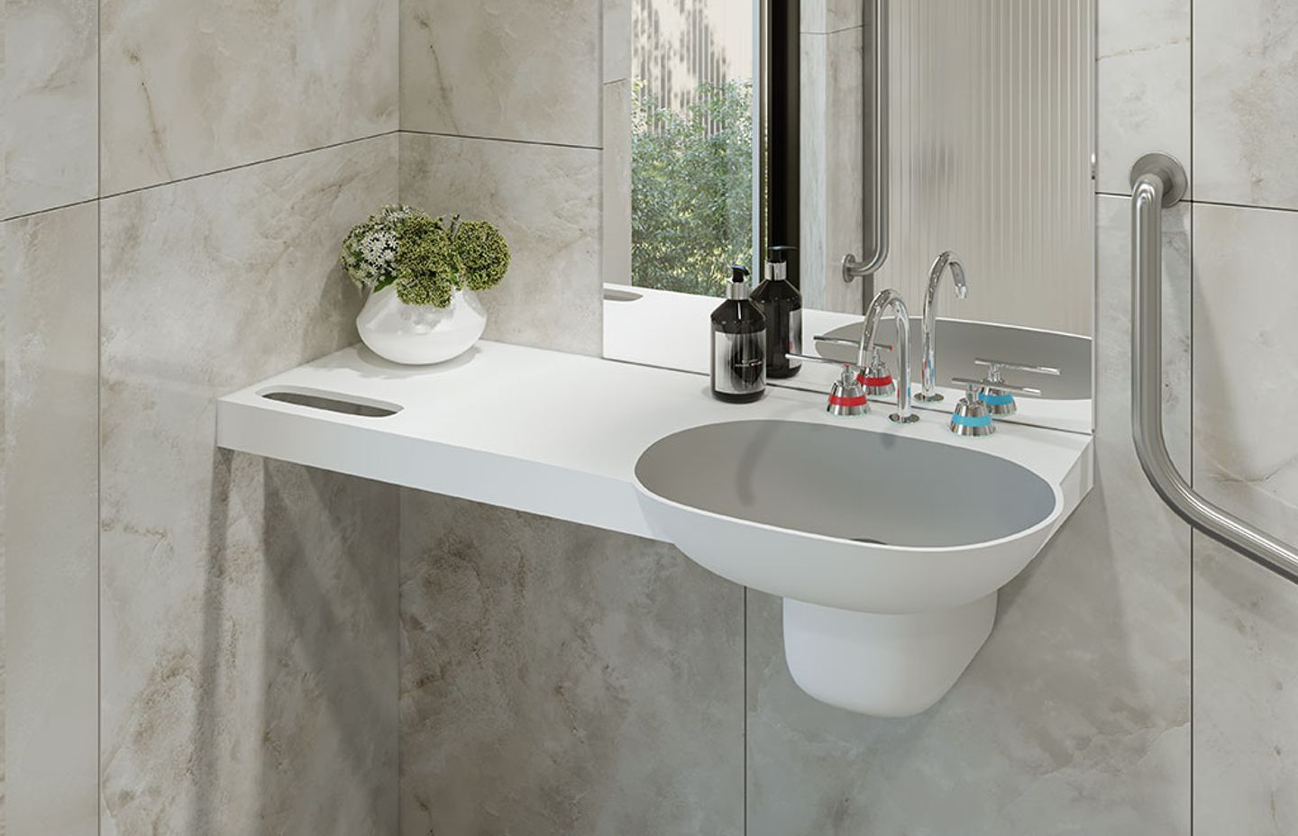 Discover the Beauty of Corian® Vanity Tops