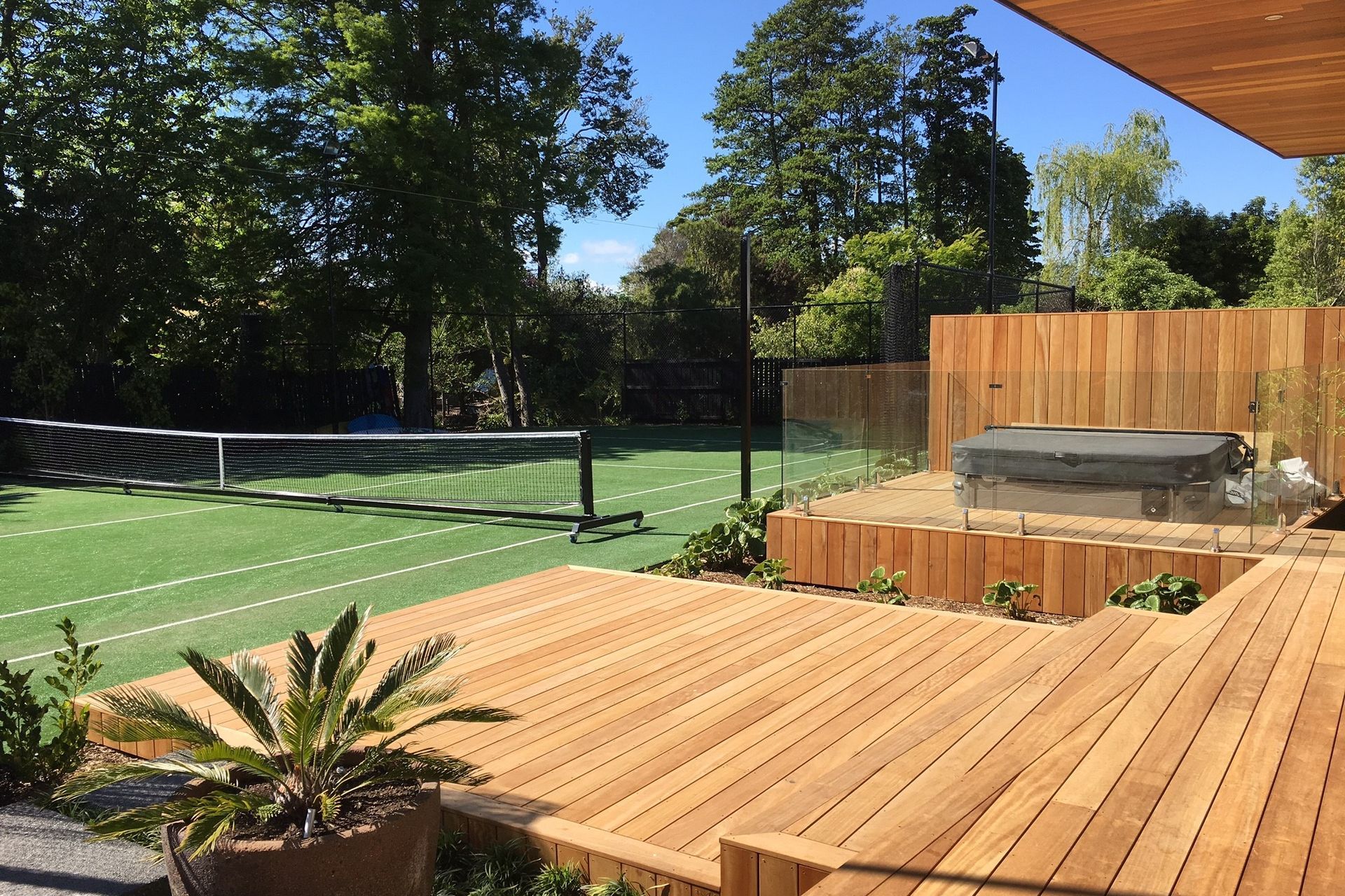 Hardwood Timber Decking by Timberline