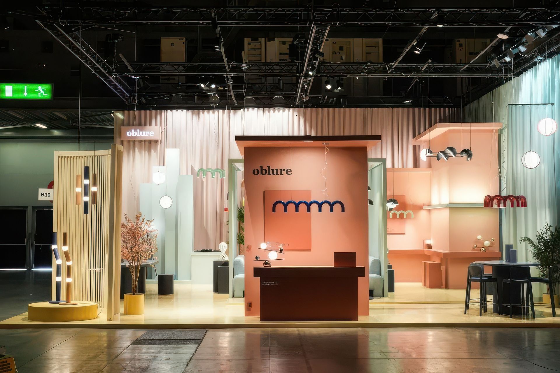 The Oblure Salone del Mobile Milano Stand, 2025.