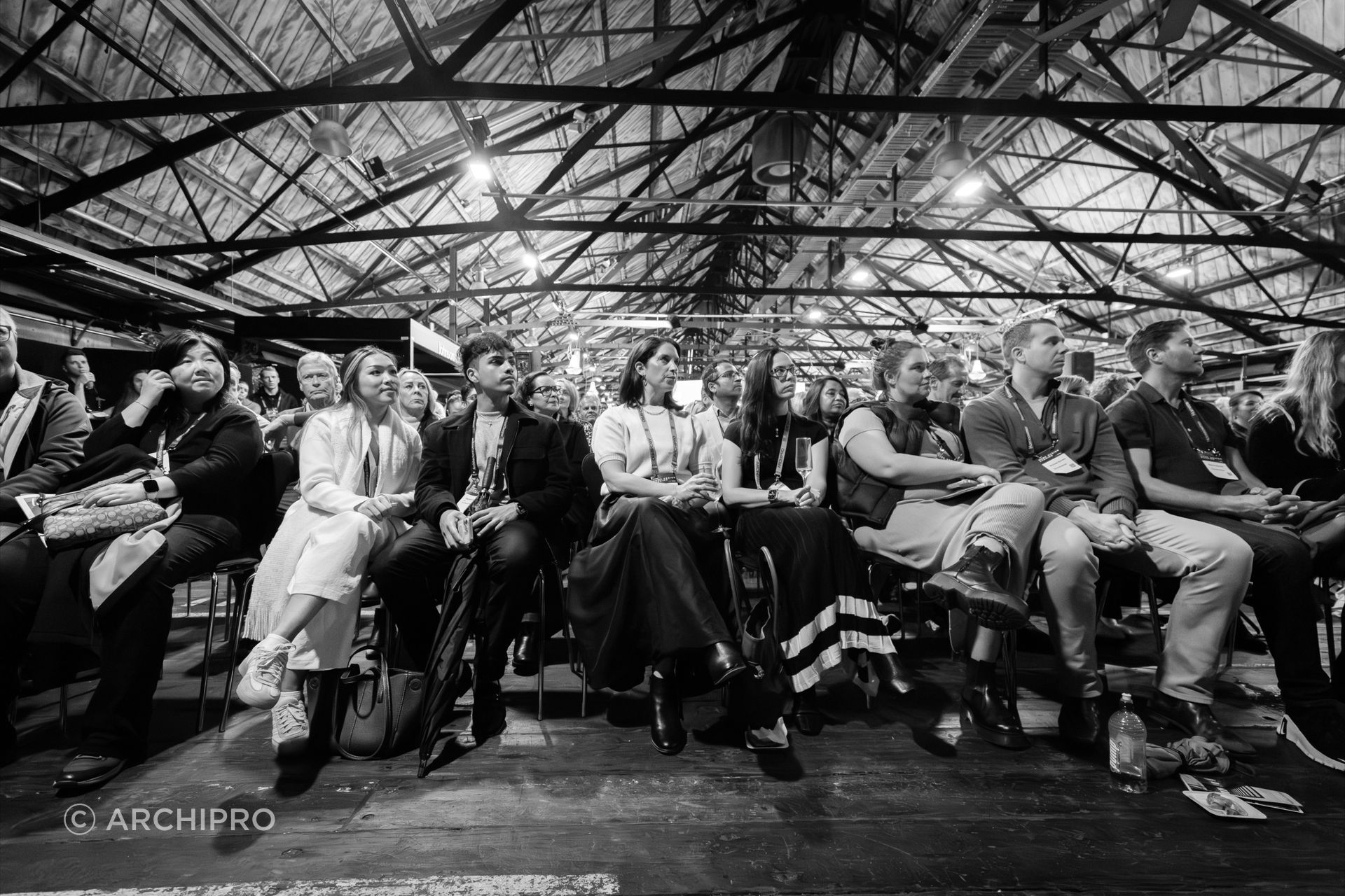 A full room, listening closely. As architects, builders and designers share the thinking behind successful homes.