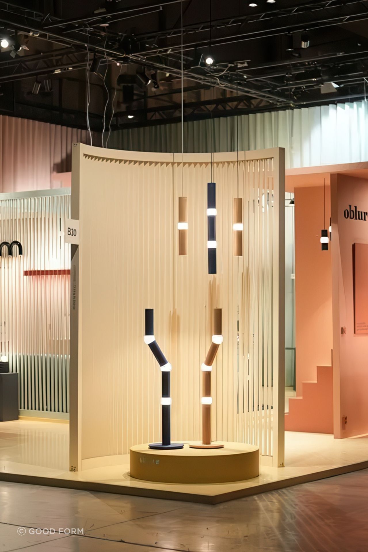 Lightbone Floor Lamps and Pendant Lamps by Färg & Blanche featured at Salone.