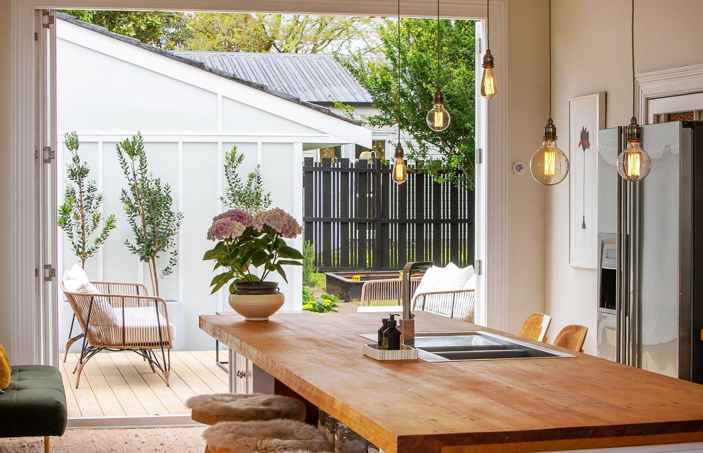 "Mostly I seek inspiration from both Australian and Japanese designers – a kind of warmed up minimalism, with refined colour mixes and understated forms in combination with really practical design solutions," says Katie.