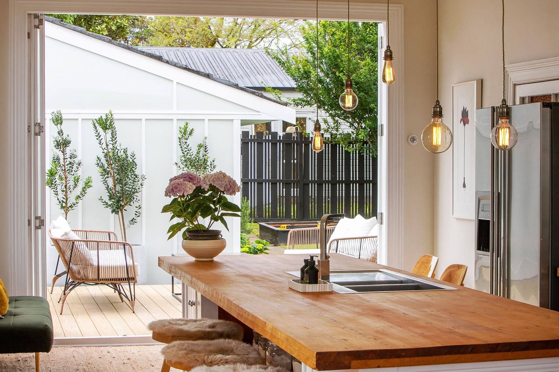 "Mostly I seek inspiration from both Australian and Japanese designers – a kind of warmed up minimalism, with refined colour mixes and understated forms in combination with really practical design solutions," says Katie.