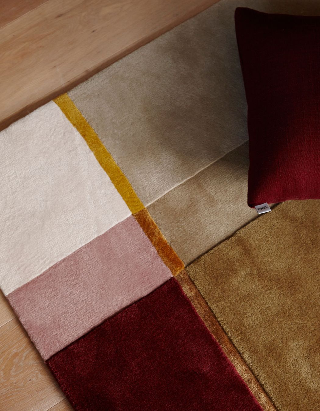 "I am also loving custom designing special pieces for clients, whether that’s with monogramming or signature rugs, for example."