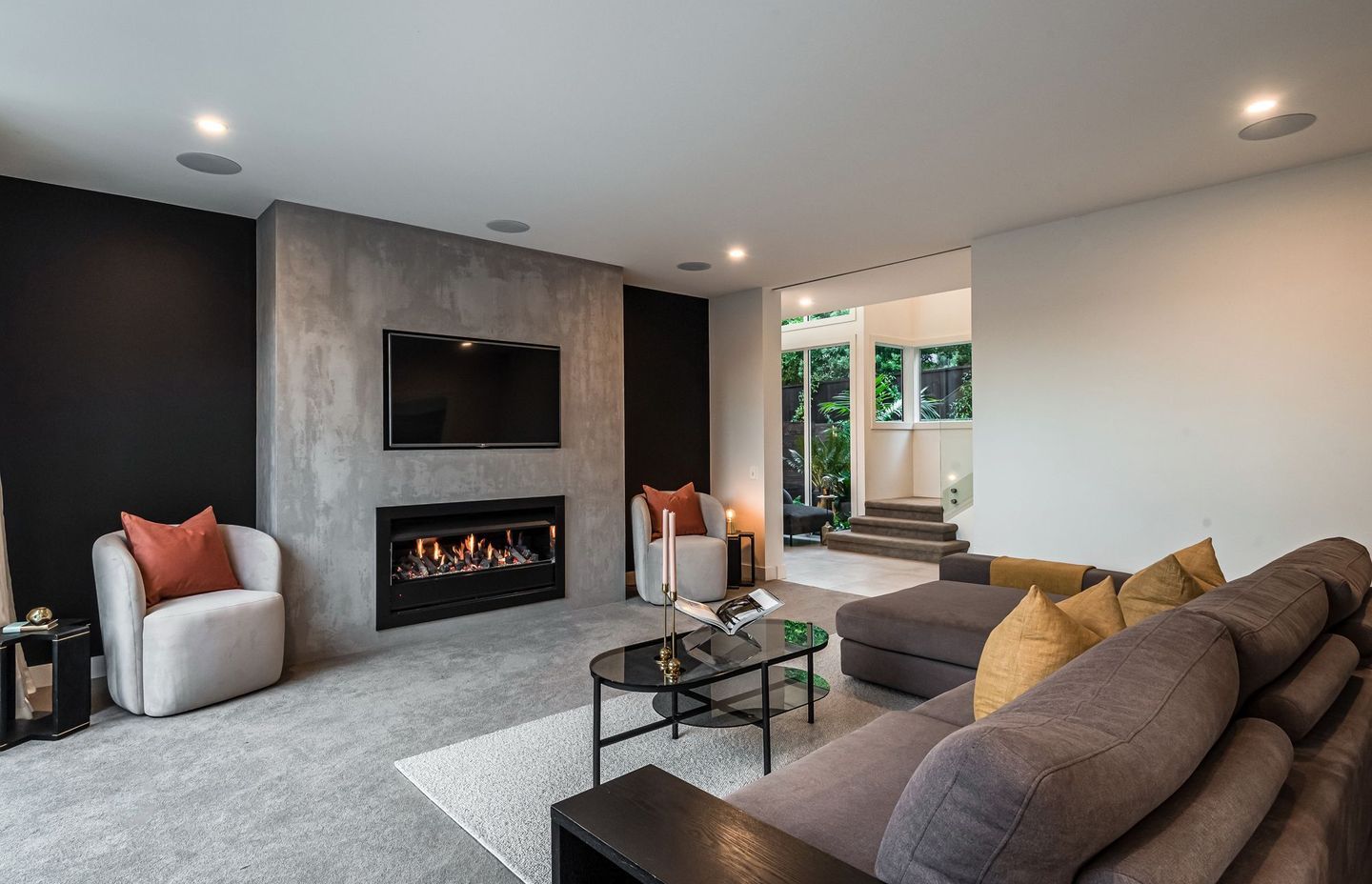 "I also love dark, moody spaces," shares Natalie. "I’m not obsessed with making everything light and bright and white."